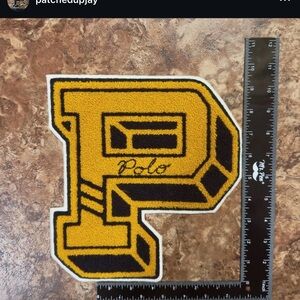 Polo Yellow and Black Patch